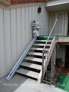 Exterior Stair lift