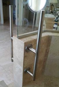 Custom grab bars, san diego custom grab bars, grab bars, san diego grab bars, custom handrails