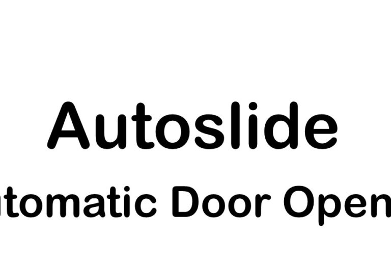 AutoSlide Automatic Door Opener